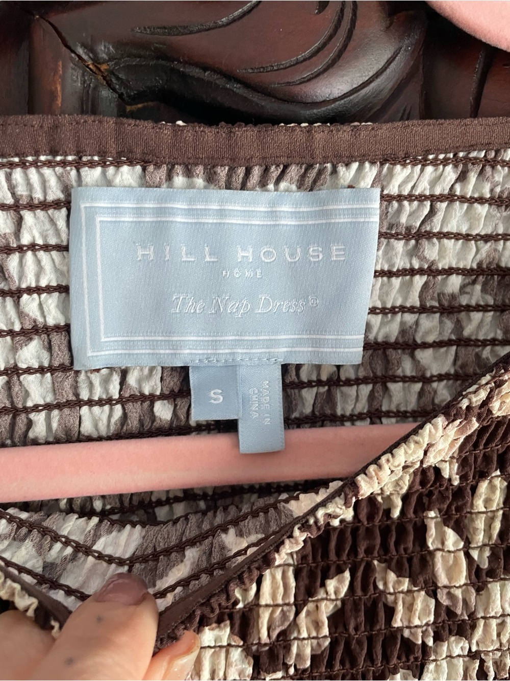 Hill House Cosima Seashell Dress, EUC Size Small - Picture 2 of 3